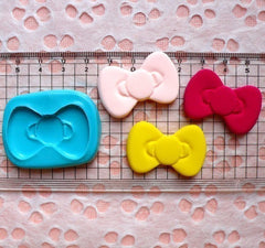 Bowtie Mold Bow Mold 35mm Flexible Silicone Mold Kawaii Cupcake Topper Mold Cake Decoration Mold Resin Mold Phone Deco Scrapbooking MD483