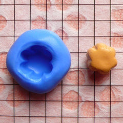 Pudding (10mm) Silicone Flexible Push Mold - Miniature Food, Sweets, Jewelry, Charms (Clay Fimo Resin Epoxy Gum Paste Fondant Wax) MD382