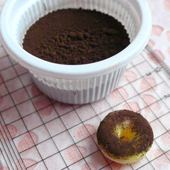 Fake Chocolate Powder / Faux Chocolate Powder - Miniature Food / Donut / Cupcake / Dessert / Sweets / Cookie Decoration (10ml) TP101