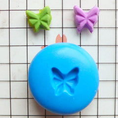 Tiny Butterfly Mold 7mm Flexible Silicone Mold Jewelry Earrings Mold Gumpaste Fondant Fimo Polymer Clay Mini Cupcake Topper Cabochon MD405