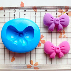 Ribbon Mold Bow Mold 24mm Flexible Silicone Mold Mini Cupcake Topper Kawaii Supplies Cell Phone Deco Mold Polymer Clay Charms Resin MD824