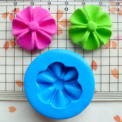 Open Flower Mold 25mm Flexible Silicone Mold Fondant Gum Paste Cupcake Topper Cake Decoration Fimo Polymer Clay Jewelry Cabochon Resin MD709