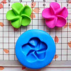 Open Flower Mold 21mm Silicone Flexible Mold Fondant Mold Gum Paste Cupcake Topper Cake Deco Polymer Clay Jewelry Mold Cabochon Resin MD689