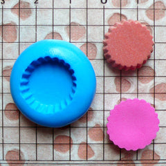 Mini Cupcake Mold Tart Bottom 15mm Flexible Silicone Mold Kawaii Miniature Sweets Mold Fimo Food Kitsch Jewelry Charms Cabochon Resin MD105