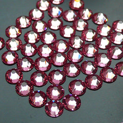Swarovski SS16 (4mm) 2058 Swarovski Elements Rhinestones (Flat Back) 14 Faceted Cut Round Crystal (Light Pink 223) (50pcs) RH-SW004
