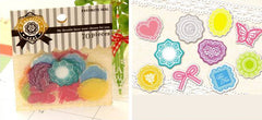 CLEARANCE Filigree Sticker Set (70pcs) - Scrapbooking Packaging Party Gift Wrap Diary Deco Collage Home Decor S034