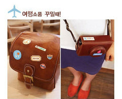 Leather Stickers (Travel Pretzel New York) Camera Bag Suitcase Luggage Cell Phone Scrapbooking Party Diary Collage Home Decoration S247