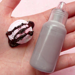 Deco Sauce (Chocolate / Brown) Kawaii Miniature Sweets Dessert Ice Cream Cupcake Topping Cell Phone Deco Scrapbooking Decoden DS023