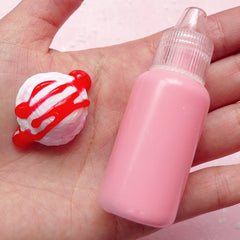 Deco Sauce (Red / Redberry / Raspberry) Kawaii Miniature Sweets Dessert Ice Cream Cupcake Topping Cell Phone Deco Scrapbooking Decoden DS025