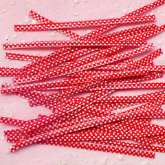 CLEARANCE Polka Dot Twist Ties (Red / 20pcs) Gift Wrap Bag Wrapping Packaging Supplies Gift Bag Decoration Party Deco Twistties Twisties S110