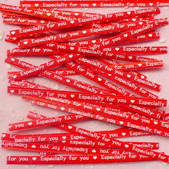 CLEARANCE Especially For You Twist Ties (Red / 20pcs) Gift Wrap Bag Wrapping Packaging Supplies Gift Decoration Party Deco Twistties Twisties S118