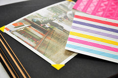 CLEARANCE Photo Corners Sticker (1 Sheet / 102pcs) Self Adhesive Corner Embellishment Kawaii Scrapbooking Colorful Album Decoration Mount Photos S184