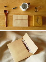 Kraft Paper Envelopes (10pcs / 11cm x 16cm / 4.4" x 6.4") Square Flap Envelopes Party Invitations Card Announcements S186