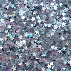 500 gram Star Glitter Sprinkle Confetti Sequin Micro Stars Fake Topping (AB  Clear 3mm) Nailart Deco