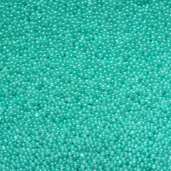 Miniature Caviar Beads Fake Cupcake Toppings Faux Sugar Candy Sprinkles Microbeads (Light Blue Green / 7g) Nail Art DIY Resin Cabochon SPK35