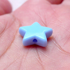Fairy Kei Bracelet Acrylic Star Beads (14mm / Assorted Candy Color Mix / 30pcs) Plastic Pastel Bead Loose Bead Kawaii Rainbow Necklace F270