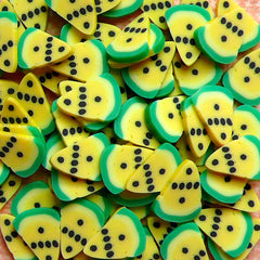 Fimo Cane Watermelon Miniature Fruit Polymer Clay Cane (Cane or Slices) Cute Dollhouse Food Nail Decoration Japanese Decoden Supplies CF037