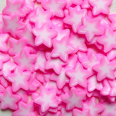 Polymer Clay Cane - Pink Star - for Miniature Food / Dessert / Cake / Ice Cream Sundae Decoration and Nail Art CS02