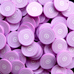 Polymer Clay Cane - Vegetable - Onion - for Miniature Food / Dessert / Cake / Ice Cream Sundae Decoration and Nail Art CFD03
