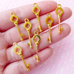 Charms - Keys & Locks – fake key – MiniatureSweet