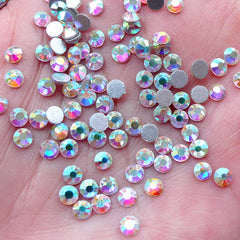 CLEARANCE 10mm Sew On Glass Gemstones, SS45 Glue On Glass Rhinestones, MiniatureSweet, Kawaii Resin Crafts, Decoden Cabochons Supplies
