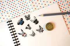 Pet Animal Cat Dog Sticker / Transparent PVC Sticker (40-45pcs) Diary Journal Embellishment Planner Decoration Scrapbook Seal Label S300