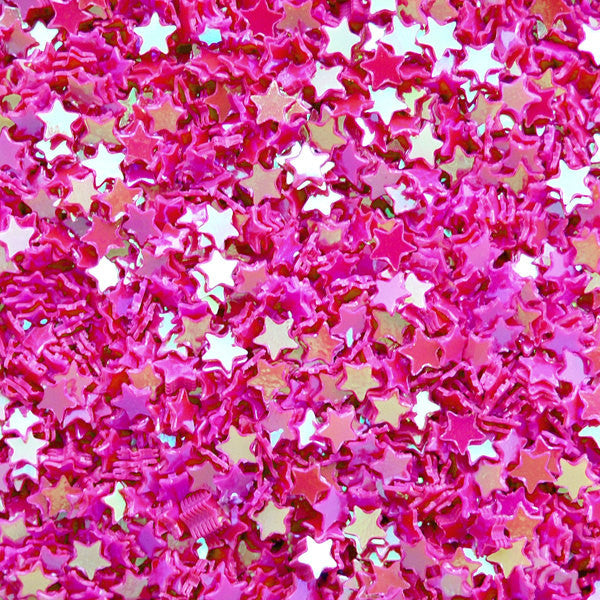 CLEARANCE Star Sequin / Star Confetti / Star Sprinkles / Star Glitter / Fake Toppings / Micro Star (AB Dark Purple / 3mm / 3g) Embellishment SPK61
