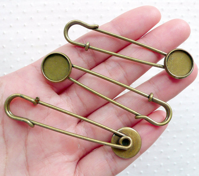 Jewelry Making Accessories, Safety Pins Brooch, Jewelry Findings