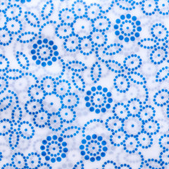 Wax Paper Envelope with Flower Pattern / Glassine Envelopes in Oriental Porcelain Style (5pcs / 17.5cm x 12.7cm / 6.88" x 5" / Blue) S334
