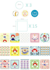 Assorted Seal Label Set / Seal Sticker Mix (38pcs / Flower, Floral, Thank You, For You, Girl, Animal, etc) Etsy Product Packaging S351