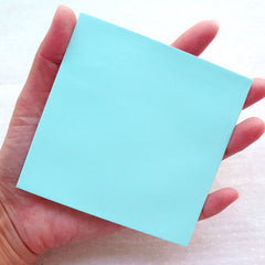 Square Card Envelopes / Small Envelope (10pcs / 10cm x 10cm / 3.93" x 3.93" / Blue) Note Card Letter Announcement Invitation Supplies S438