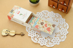 Assorted Retro Label Sticker Mix (52pcs) Home Decor Card Embellishment Collage Diary Journal Filofax Planner Scrapbook Party Supplies S448