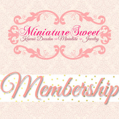 MiniatureSweet Membership Subscription