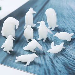 Miniature Animal Figurine for Resin Diorama DIY | 3D Penguin Resin Inclusion | Resin Craft Supplies (1 piece / 13mm 15mm 18mm)